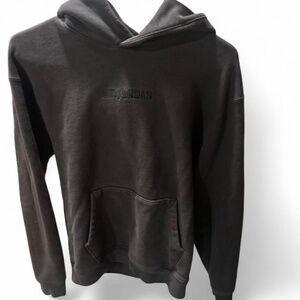 Men’s size small Black Jordan hoodie with embroidered logo